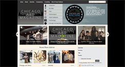 Desktop Screenshot of chicagoartmagazine.com